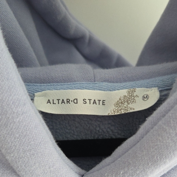 Altar'd State Light Purple Hoodie - Picture 2 of 4